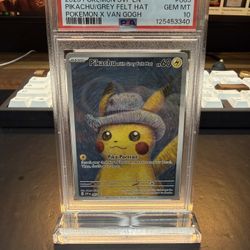 Pokemon PSA 10 Van Gogh Pikachu