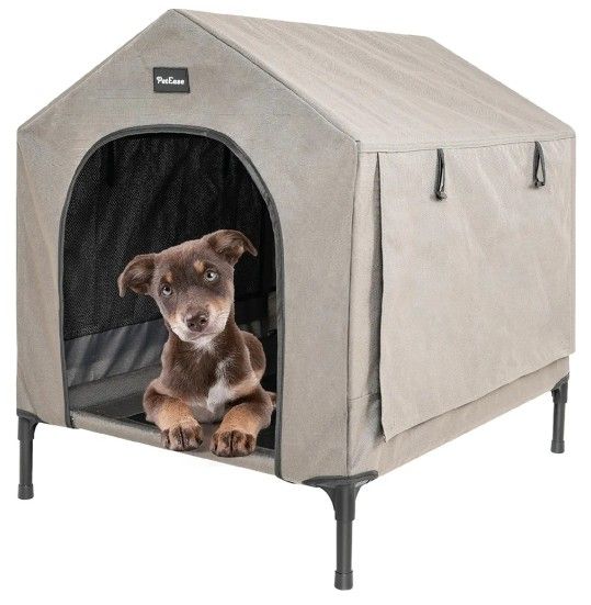 2 in 1 Dog House Color Is Dark Grey