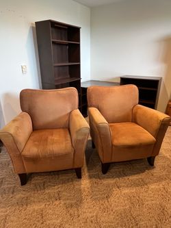 Armchairs with Ottomans
