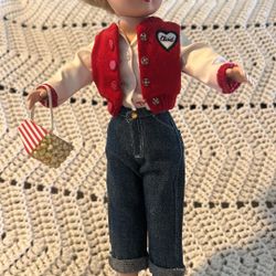 Elvis Doll With Popcorn 