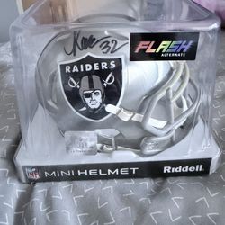 Raiders Marcus Allen Signed Mini 