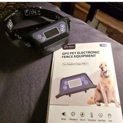 E-FENCE GPS Wireless Dog Collar Fence System