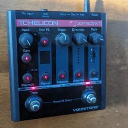 TC-Helicon VoiceTone Correct XT Vocal Effects Processor