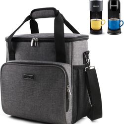 BAGLHER Coffee Maker Travel Bag Compatible with Keurig K-Mini, K-Mini Plus, Keurig K-Express, Keurig K-Iced or Other Accessories, Portable Coffee Make
