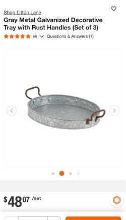 rustic farmhouse serving tray
