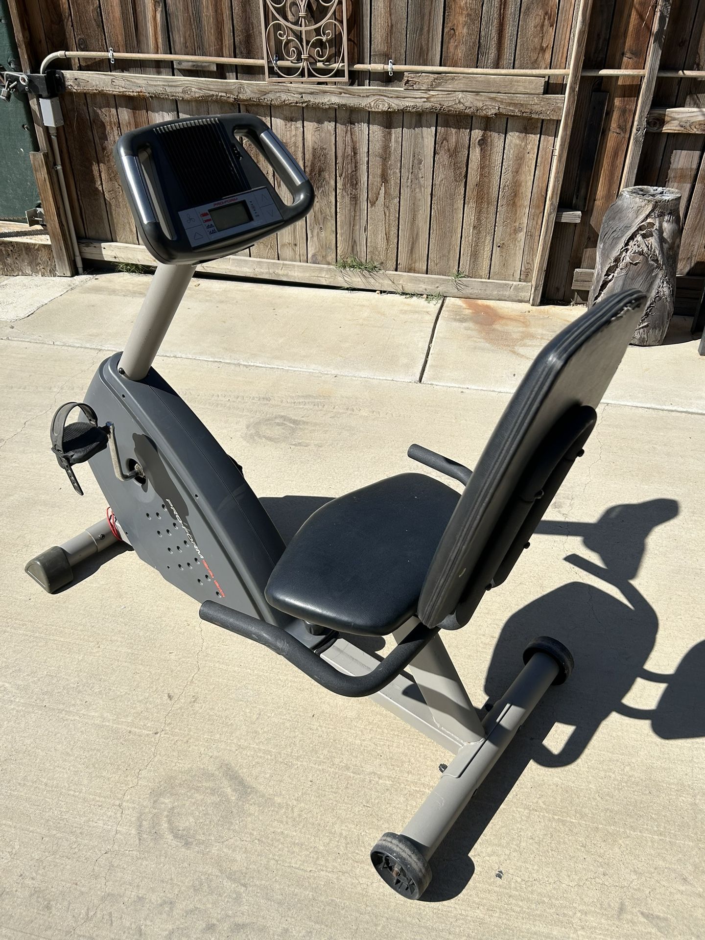 Perform exercising bike