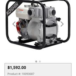 Koshin Trash Water Pump 3" Honda Engine KTH-80S

