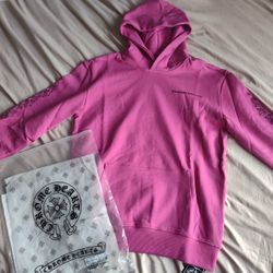 Chrome Heart Pink Designer Hoodie 
