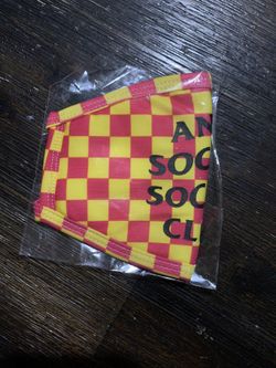 ANTI SOCIAL CLUB FACE MASK 100 % AUTHENTIC BRAND NEW