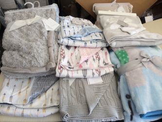 Baby Blankets assorted designs and colors