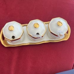 Sugar Salt And Milk Containers 