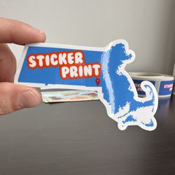 Custom Printed Stickers | Waterproof