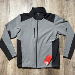 The North Face Men's Jacket Softshell Stretch Tech Long Sleeve Full Zip Mens Med