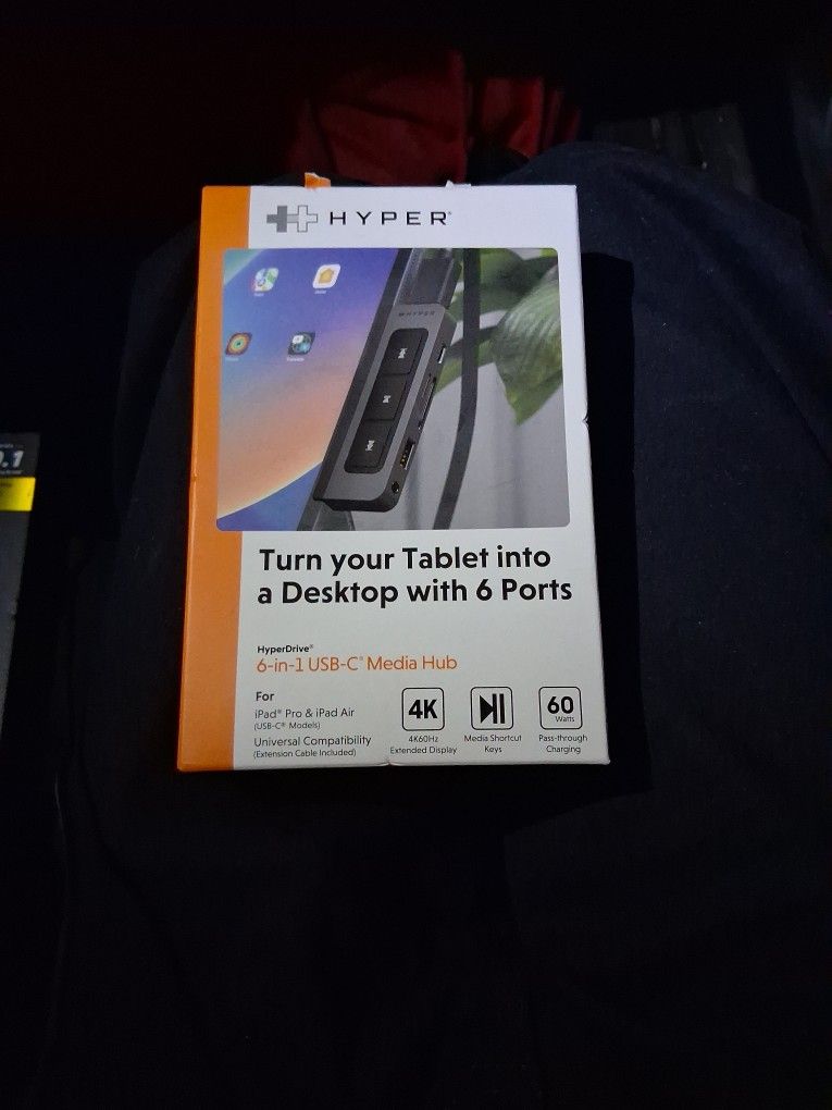 HYPER HYPERDRIVE 6 IN 1 USB-C MEDIA HUB