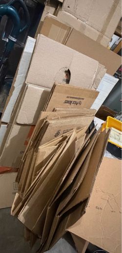Lots of Moving boxes Wardrobe boxes