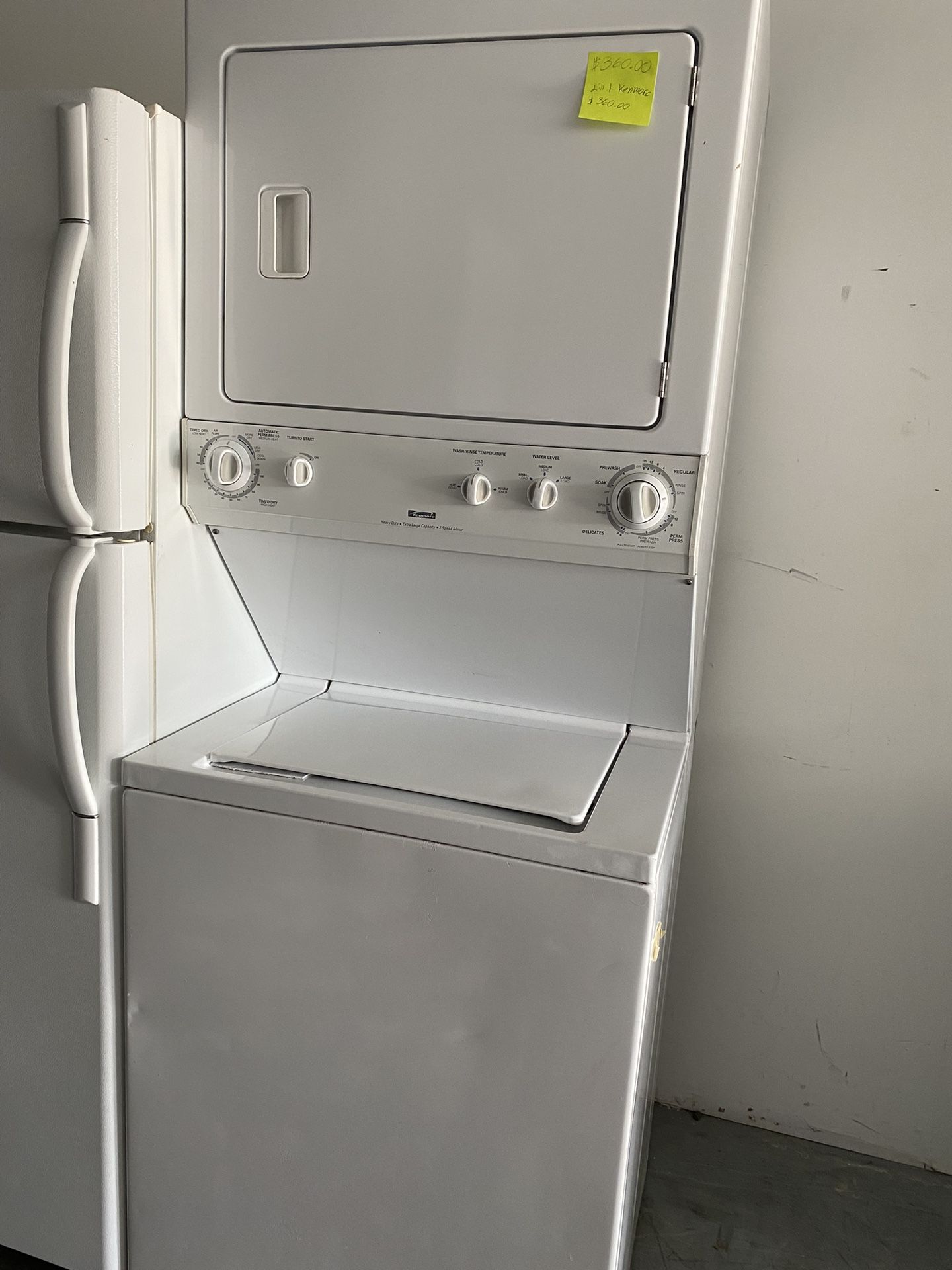 Kenmore. Stackable Washer&Dryer for sale.  Good condition.  