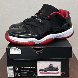 Jordan 11 Low Bred Low Size 9