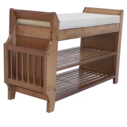 BAMBOO SHOE RACK NEW $50.00