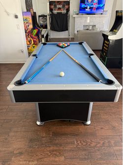Pool table and ping pong table