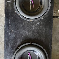 2 Autobahn 10” Subwoofers In box