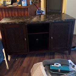 Tv Stand, Marble Top