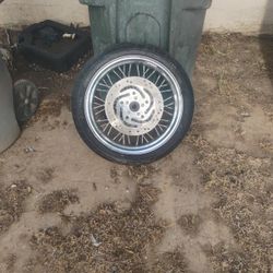 Motorcycle Wheel