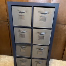 O’nin Room Divider (Navy-Gray)