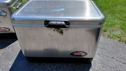 Coleman stainless steel cooler