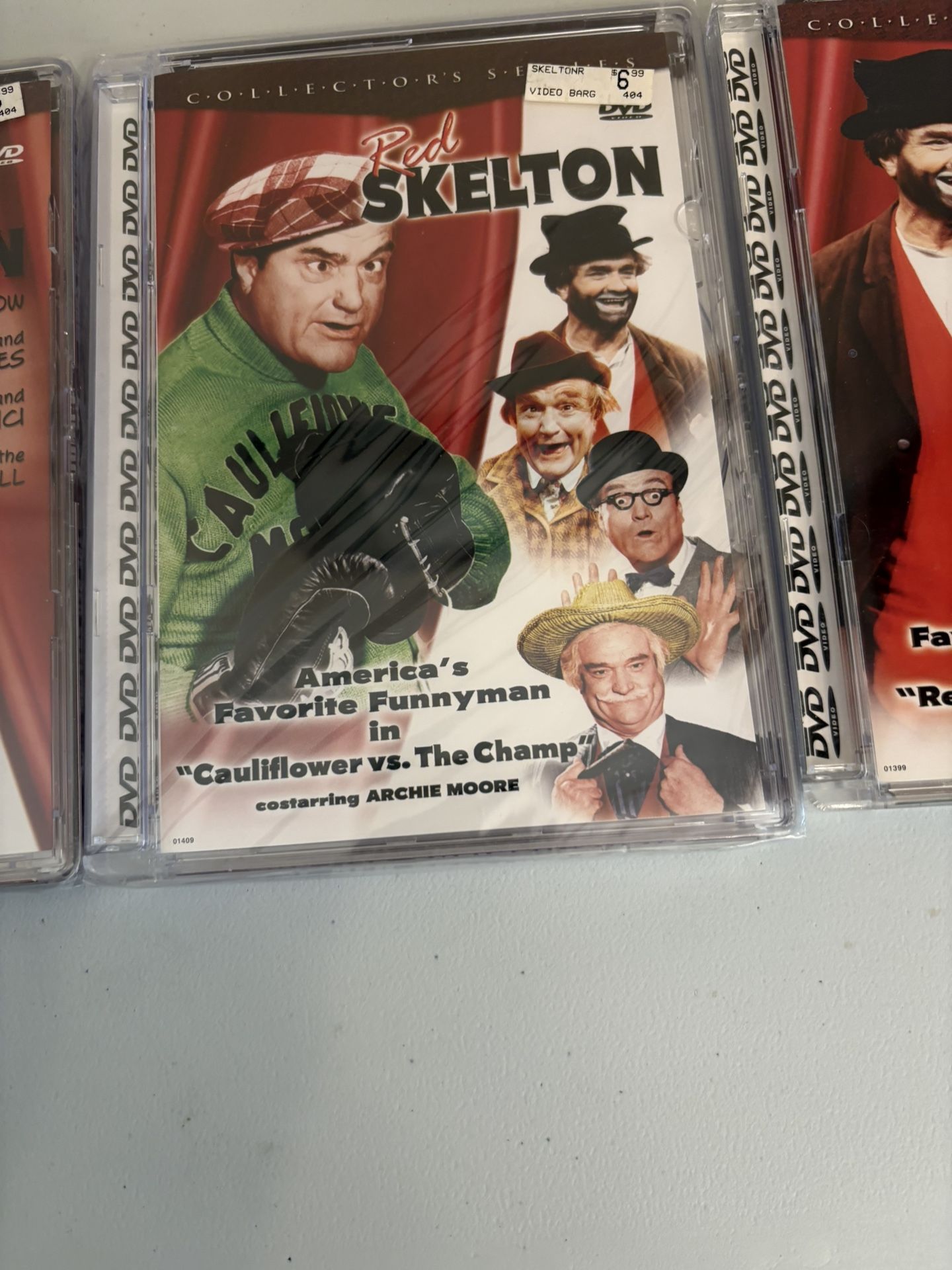 4 DVD’s Of The Comedy Of Red Shelton Excellent Condition