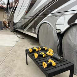 Dewalt Battery Operated Tools. I bought out a yard sale.