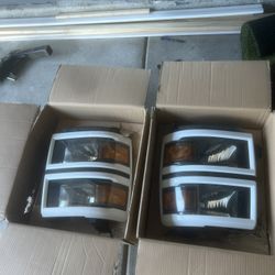 Chevy 1500 Headlights 2014-2019