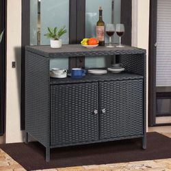 Console Table Buffet Cabinet
