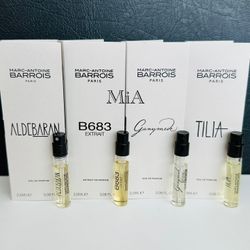 Marc Antoine Barrois Perfume Samples Size (4pcs - 2.5ml)