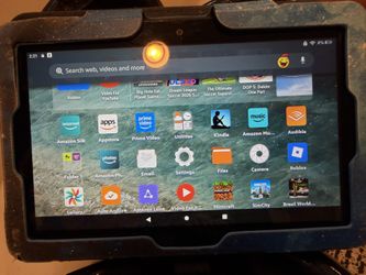 Amazon Kids Tablet With Case- No Charger- See Photos 