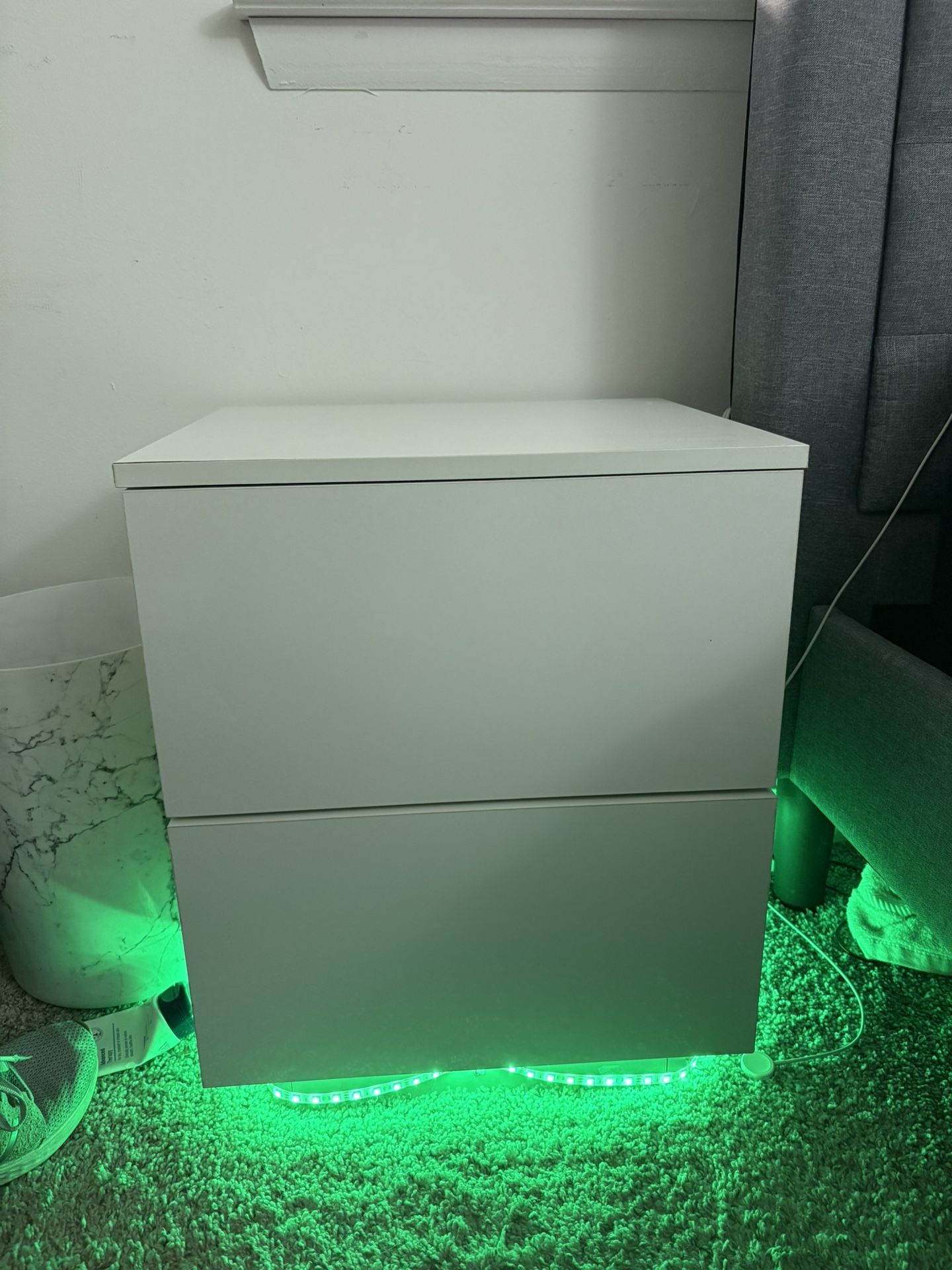 Nightstand With Led Lights