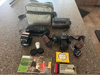 Canon 35 mm camera set