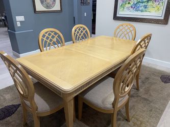 Dining Table With 6 Chairs