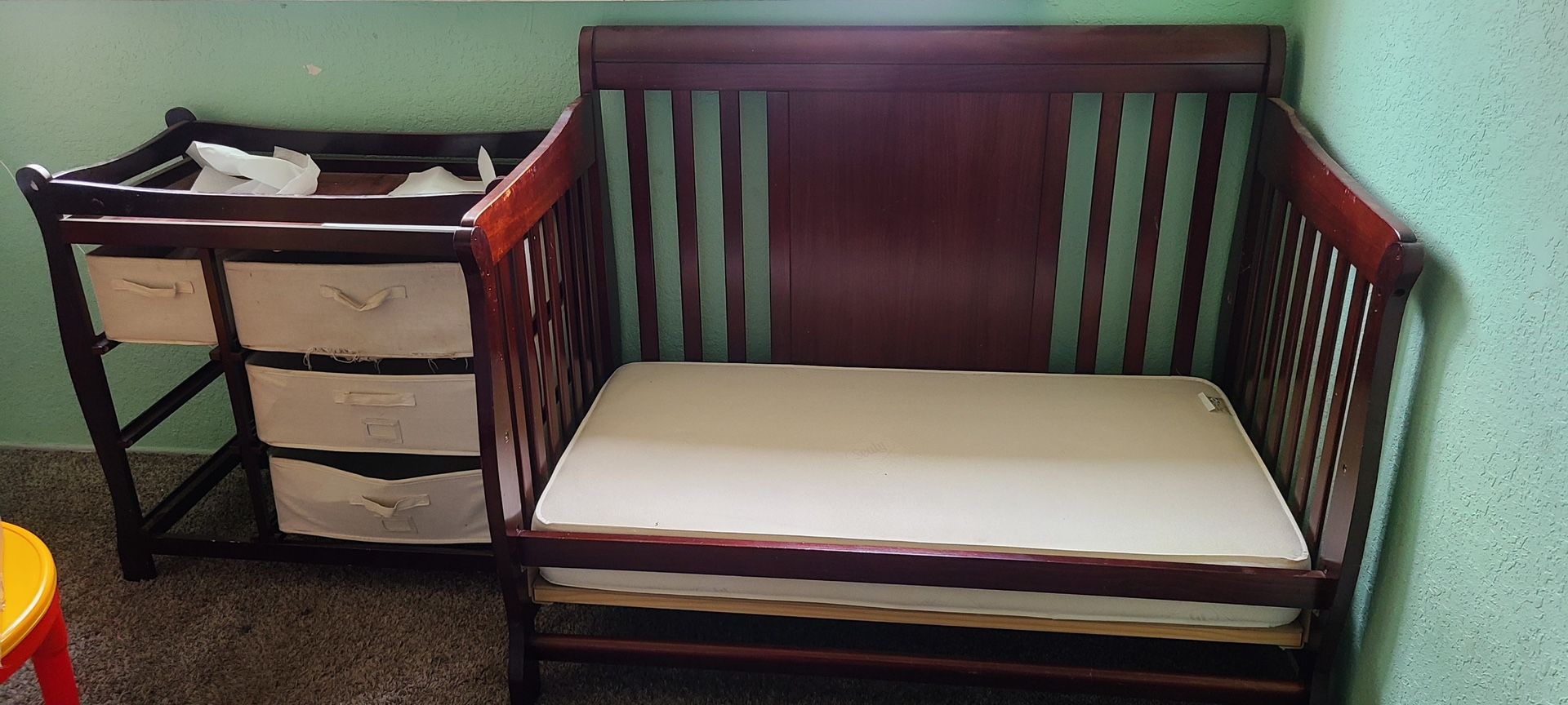 Crib & Changing Table