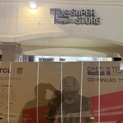 115” TCL MINI LED QM7 4K SMART TV