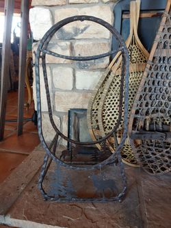 Moose Fireplace Wood Holder