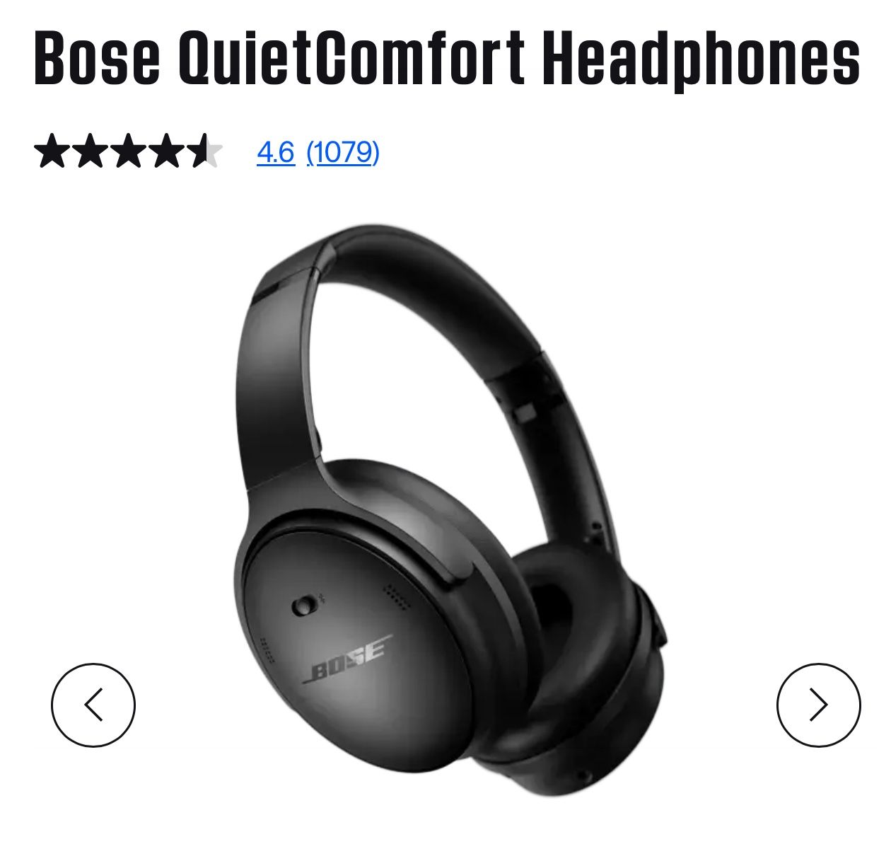 Bose Headphones