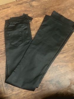 Flare Leather pants