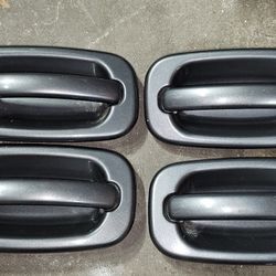 Set of 4 Outer Exterior Door Handles For Chevy Silverado GMC Cadillac 1(contact info removed) OEM
