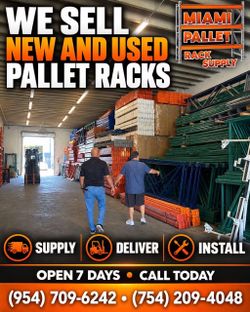 Used Industrial Pallet Racking