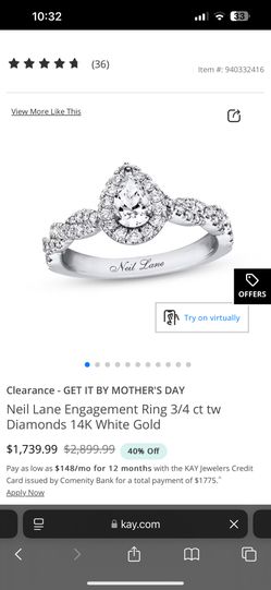 Neil Lane Engagement ring