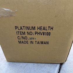 Platinum Health PHV8100 Bedside Commode Toilet Safety Chair with Armrests