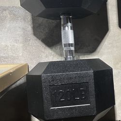 Dumbbells 120lb Single 