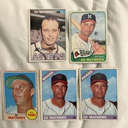 Eddie Matthews Baseball Cards