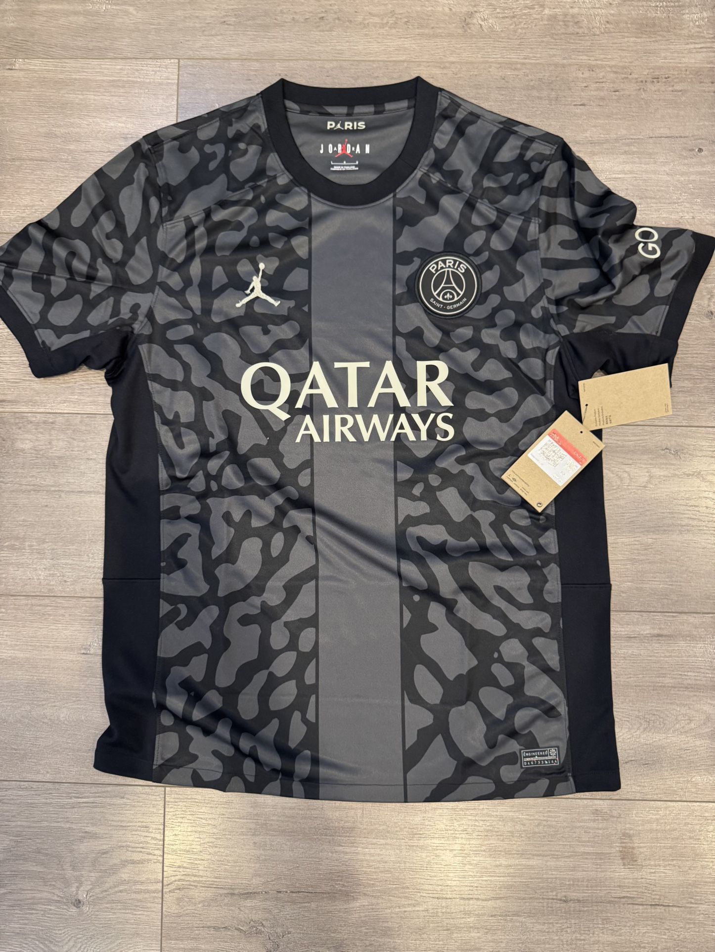 Nike Air Jordan PSG Soccer Jersey Size Large Men New