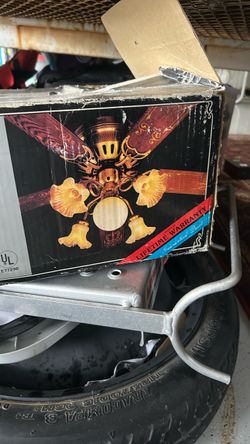 Ceiling Fan with Light Kit in Box
